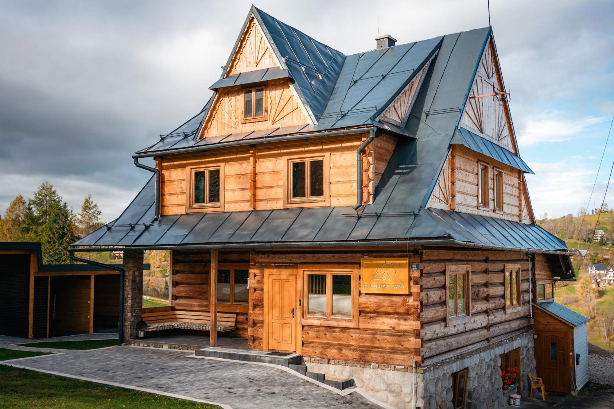 Apartamenty Dwupoziomowe Stasikowe Izby Bukowina Tatrzańska Exterior foto